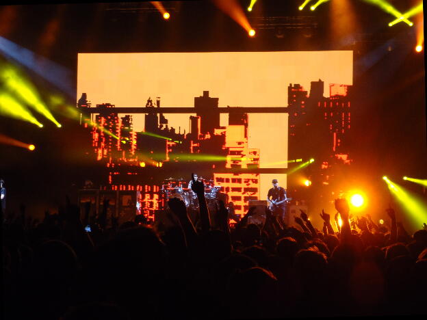 Blink 182 am 26.06.2012 in Frankfurt